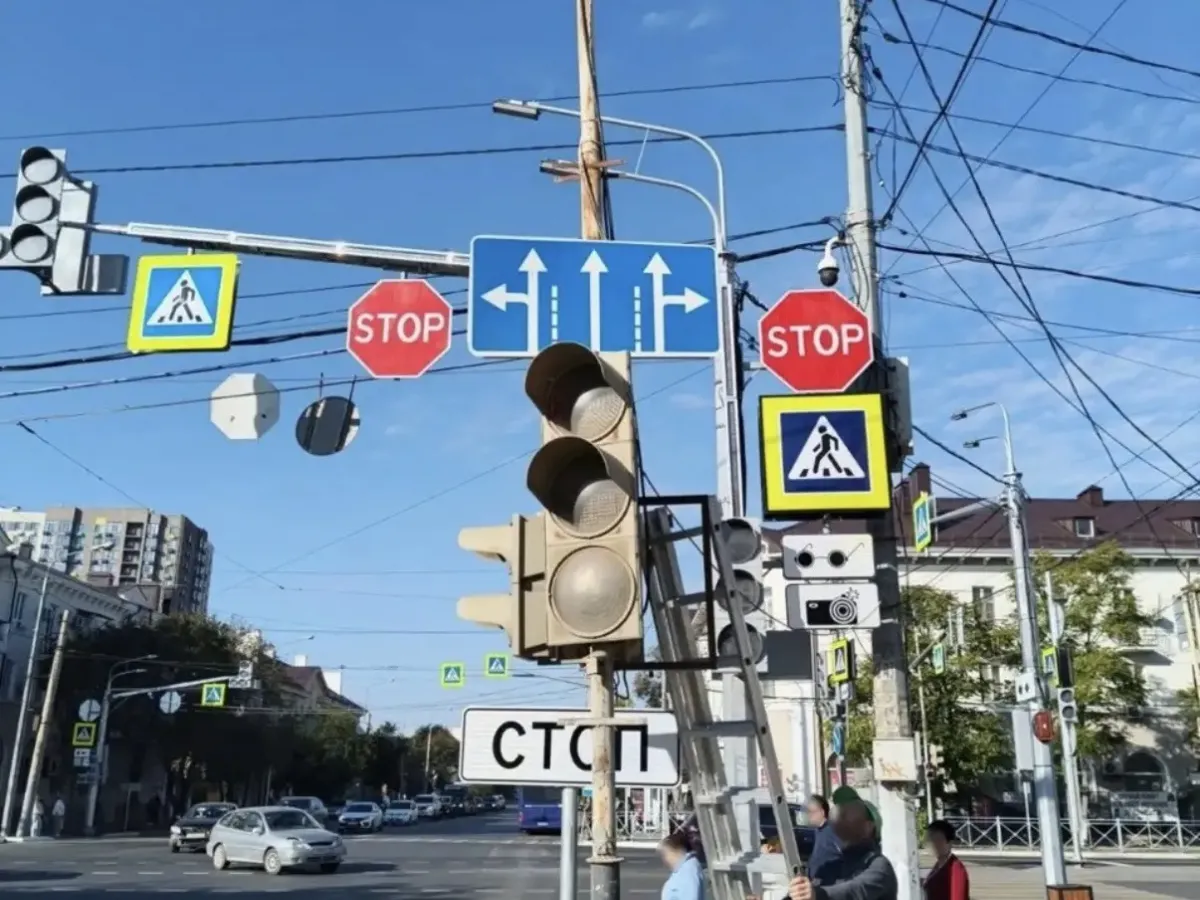 Госавтоинспекция проверила информацию о несоответствии знаков и разметки