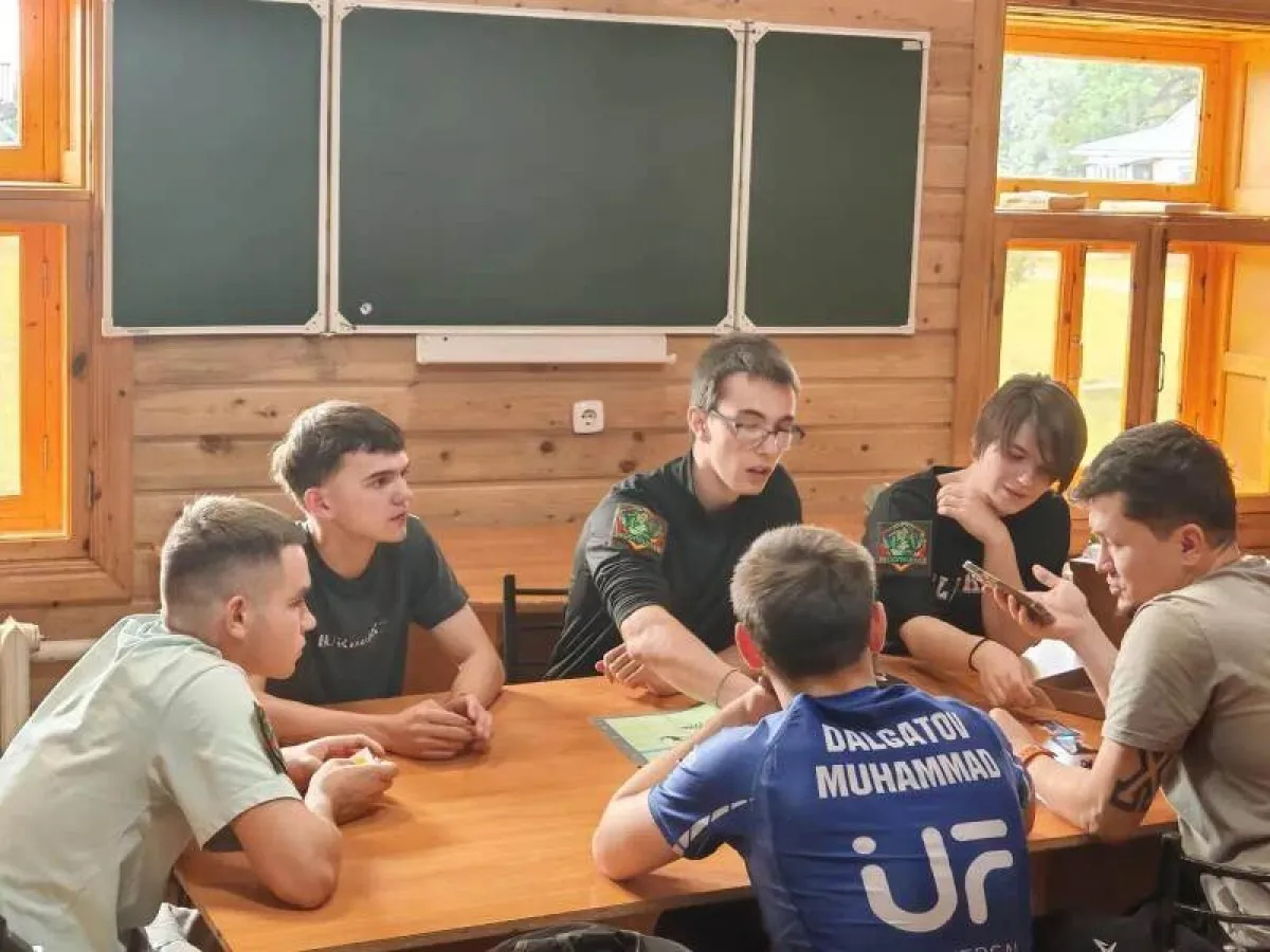 В Астраханском заповеднике провели учебную тренировку для добровольных пожарных
