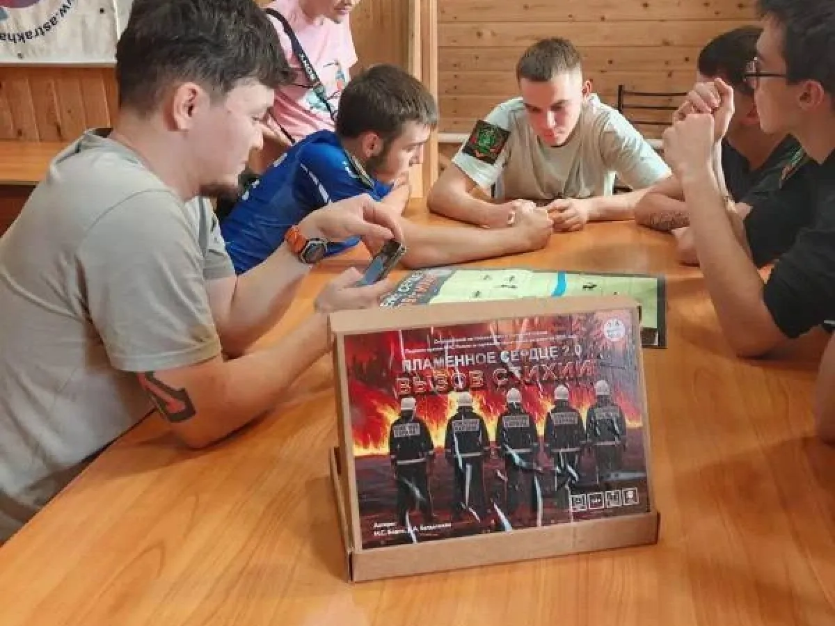 В Астраханском заповеднике провели учебную тренировку для добровольных пожарных