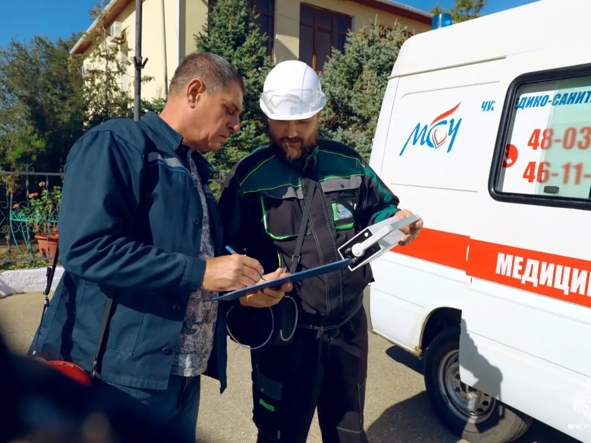 В Астраханской области отработали ликвидацию условной химической аварии