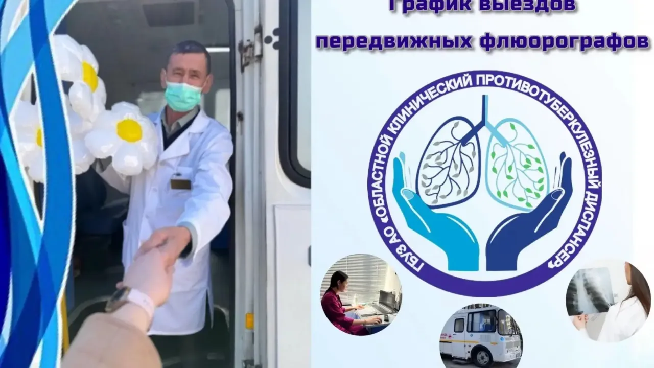 В Астраханской области опубликовали график работы передвижных флюорографов — Астрахань Сейчас