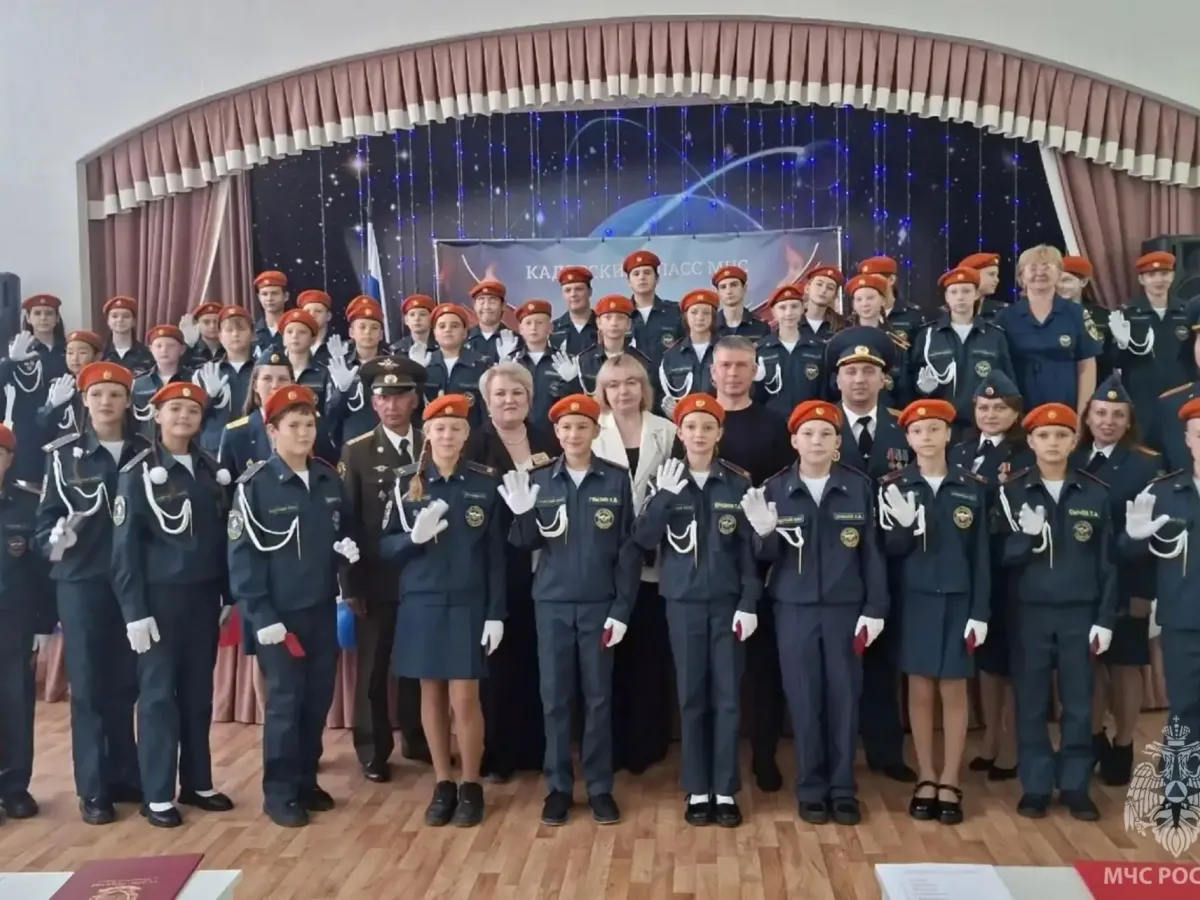 В Богдановиче юные спасатели приняли присягу кадета