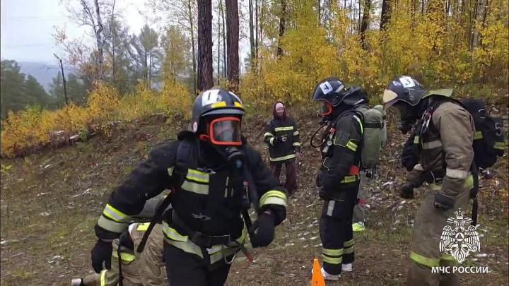 Двенадцать команд огнеборцев прошли испытания на горнолыжном комплексе «Олха» — Иркутск Сейчас