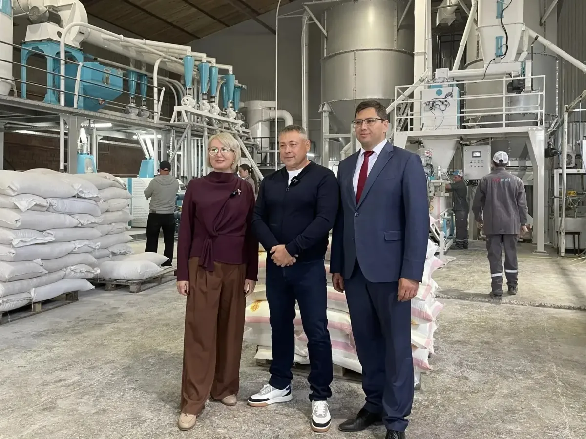 В Усольском районе запустили новое мукомольное производство при господдержке
