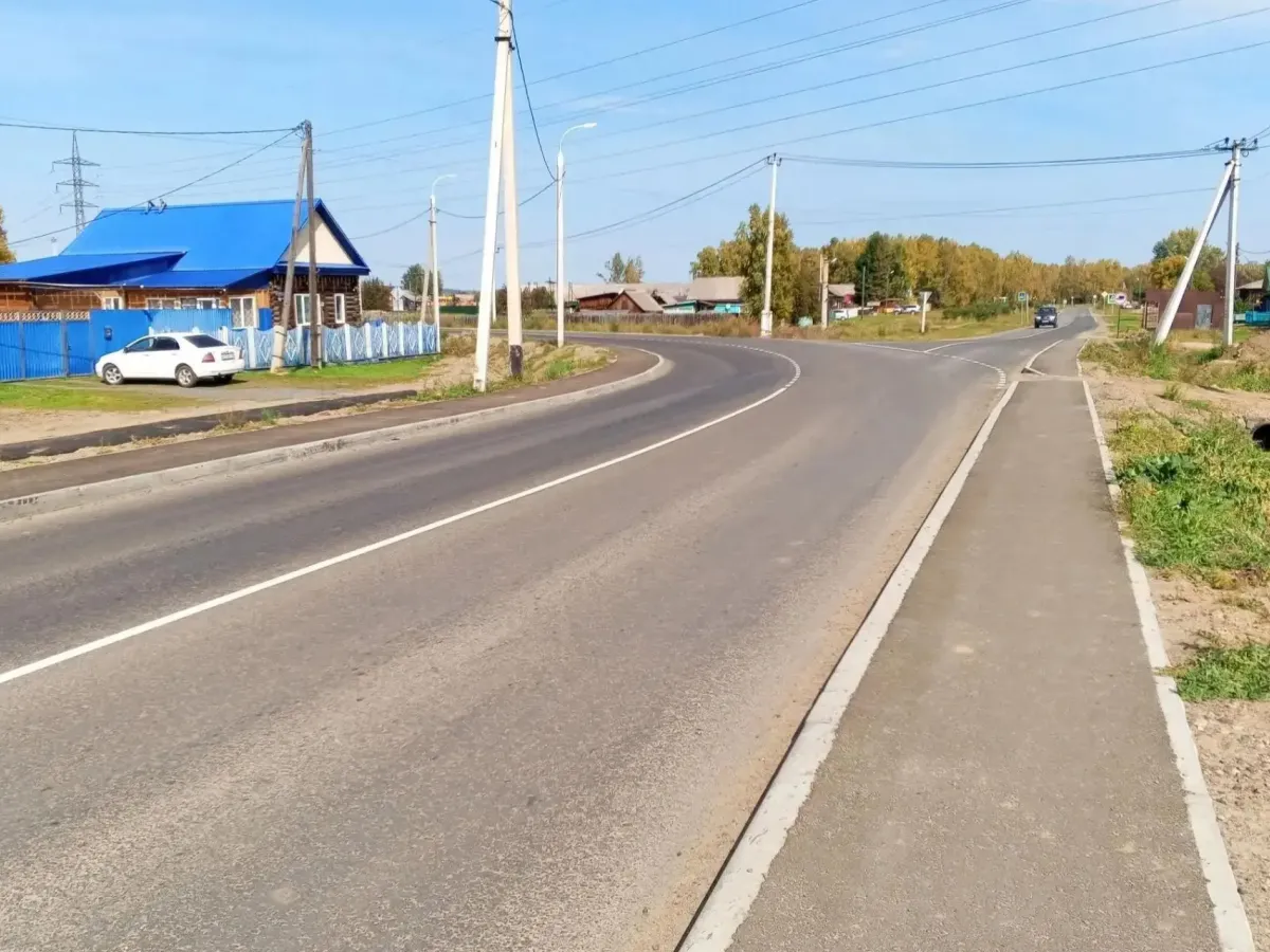 В Иркутской области отремонтировали участок дороги Нижнеудинск – Порог