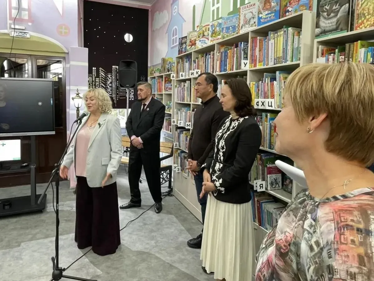 В Черемхово открылась модельная библиотека для детей