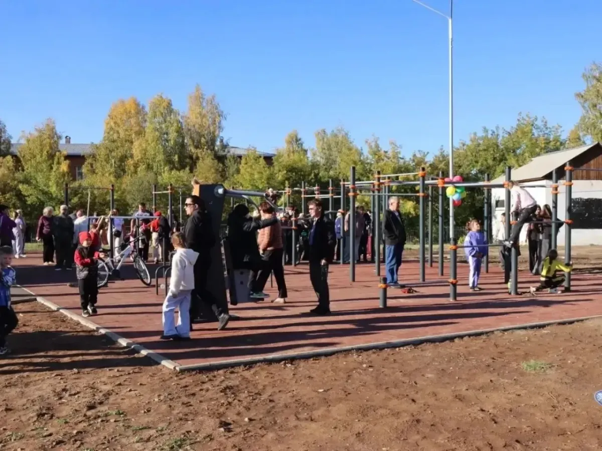 В Братске открылась «умная» спортивная площадка