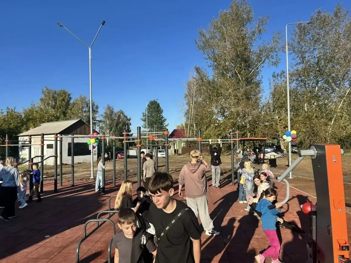 В Братске открылась «умная» спортивная площадка