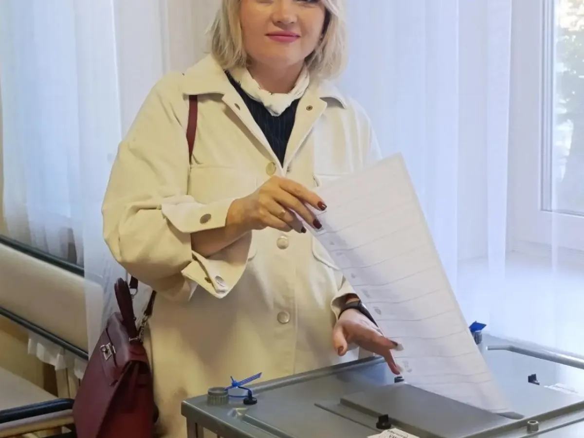 Члены правительства Иркутской области проголосовали на выборах в Госдуму