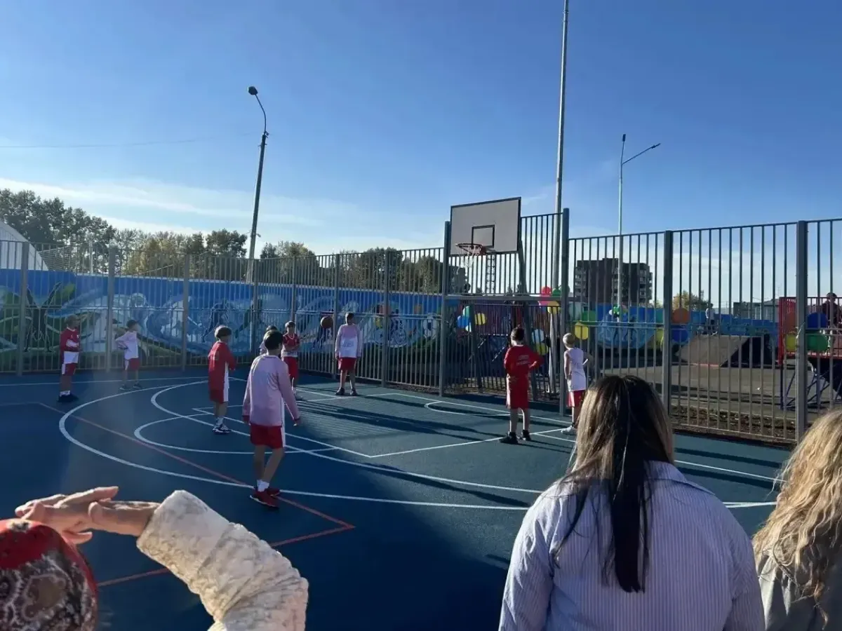 В Братске открылась «умная» спортивная площадка