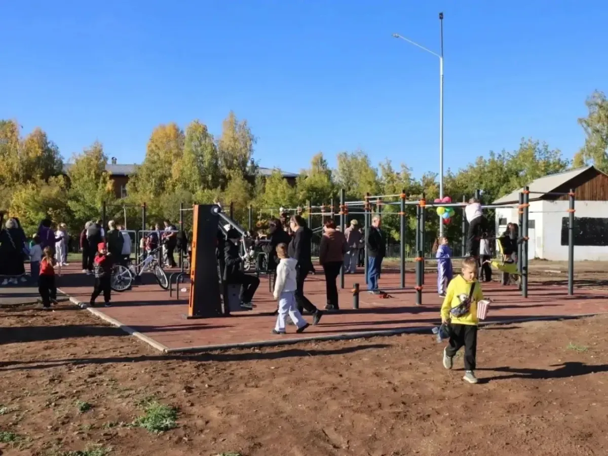 В Братске открылась «умная» спортивная площадка