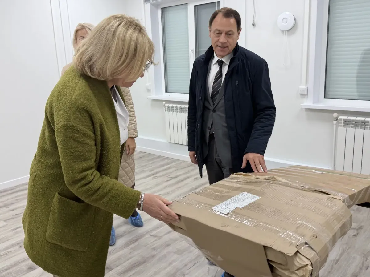 В Плишкино возвели новое здание врачебной амбулатории