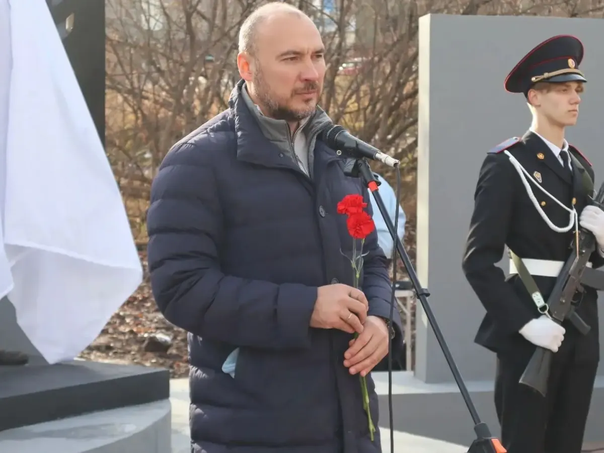 В Железногорске-Илимском открыли мемориал погибшим участникам СВО