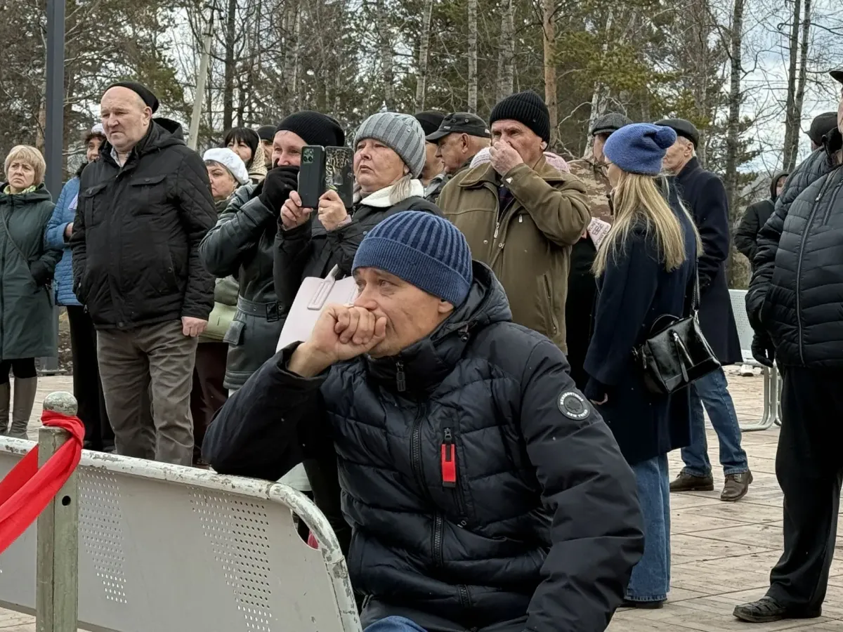 В Железногорске-Илимском открыли мемориал погибшим участникам СВО
