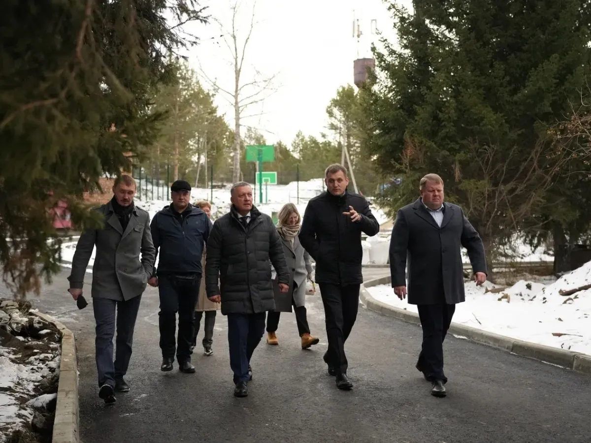 Завершить строительство двух корпусов Марковского геронтологического центра планируют в первом квартале года