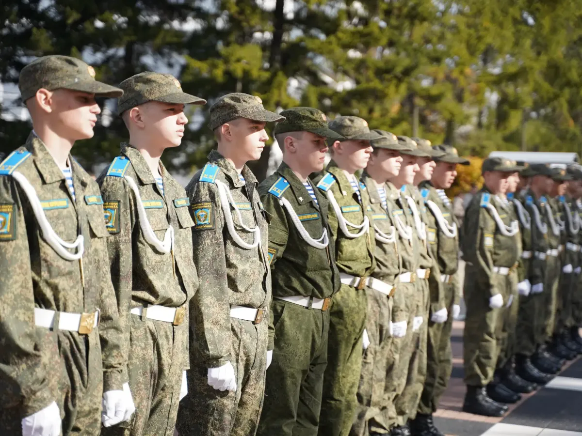 92 кадета Иркутского и Усольского корпусов принесли клятву на верность Родине