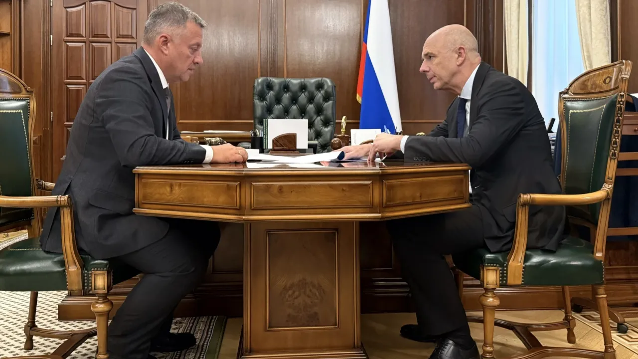 Силуанов и Кобзев обсудили параметры бюджета Иркутской области — Иркутск Сейчас