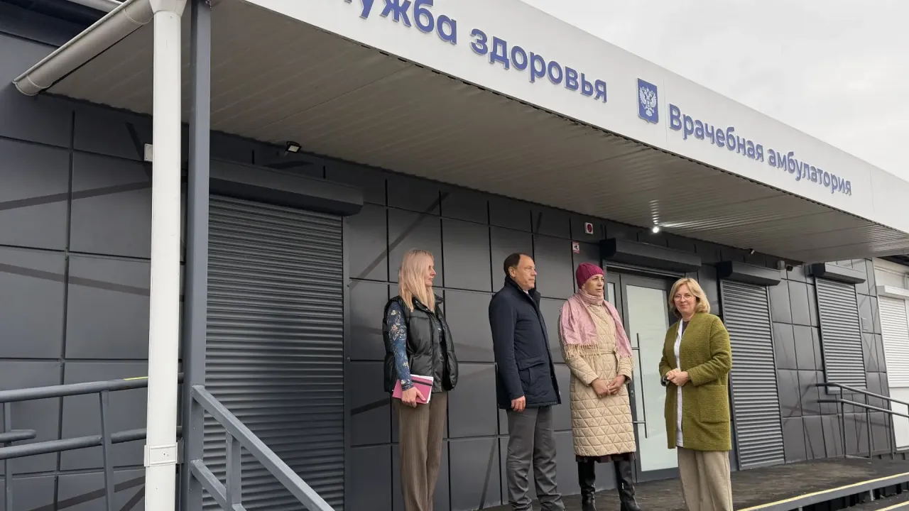 В Плишкино возвели новое здание врачебной амбулатории — Иркутск Сейчас