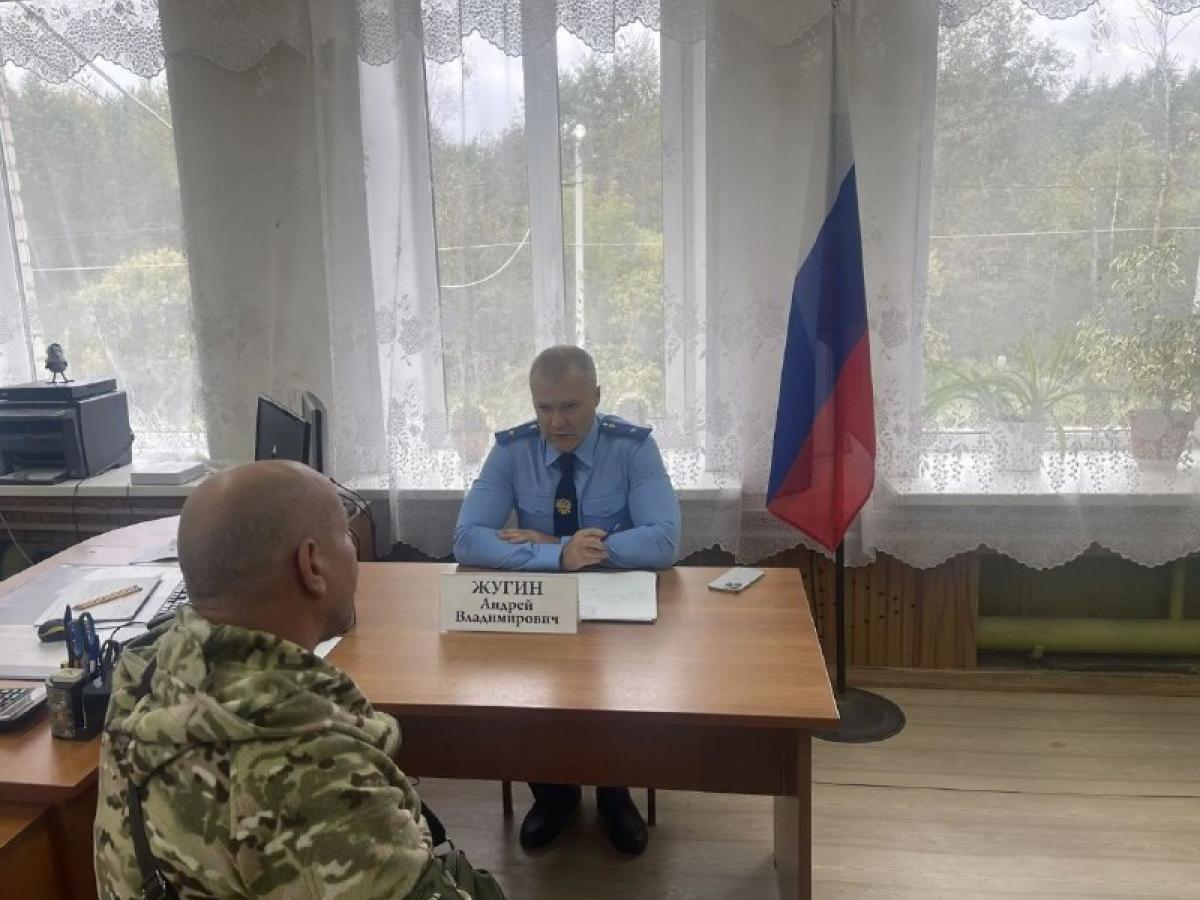 Прокурор Ивановской области провел прием участников СВО и проверил ремонт дороги