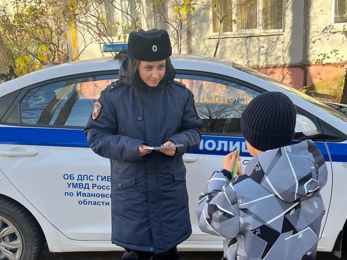 Госавтоинспекция Иванова провела рейд по профилактике нарушений среди несовершеннолетних