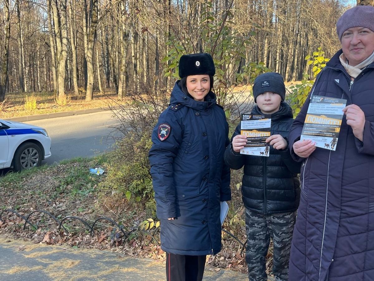 Госавтоинспекция Иванова провела акцию о световозвращателях для пешеходов