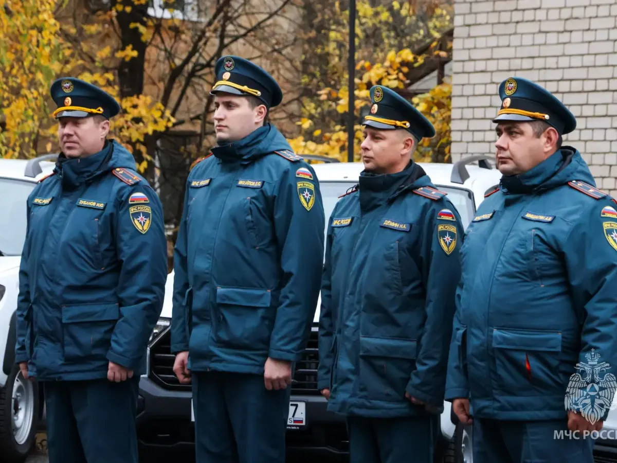 Подразделения МЧС Ивановской области получили четыре новых автомобиля