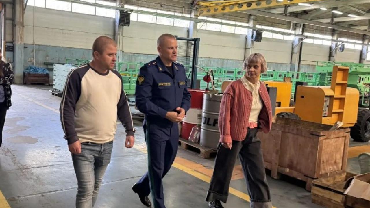 Прокурор Ивановской области посетил предприятие в Лежневском районе — Иваново Сейчас