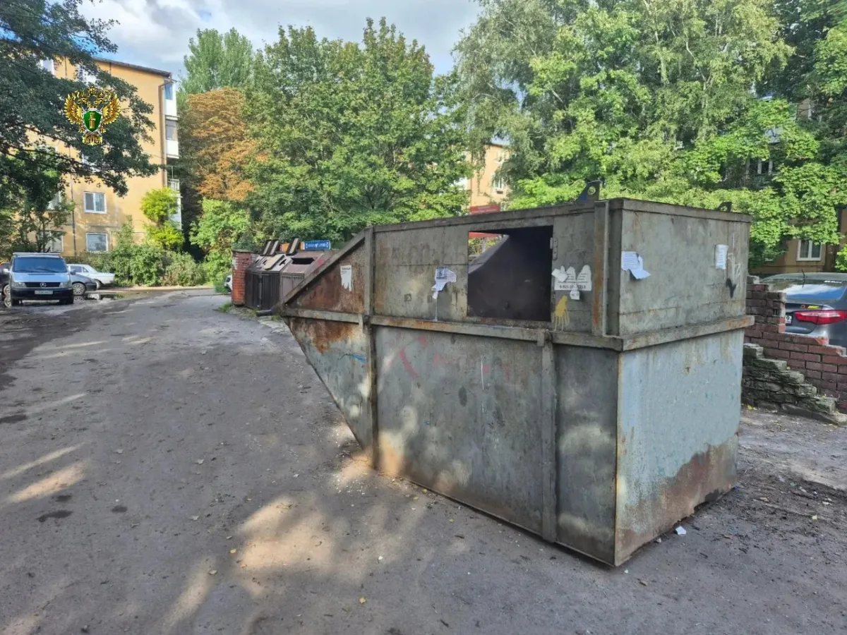 В Калининграде после проверки прокуратуры убрали свалку на улице Минской