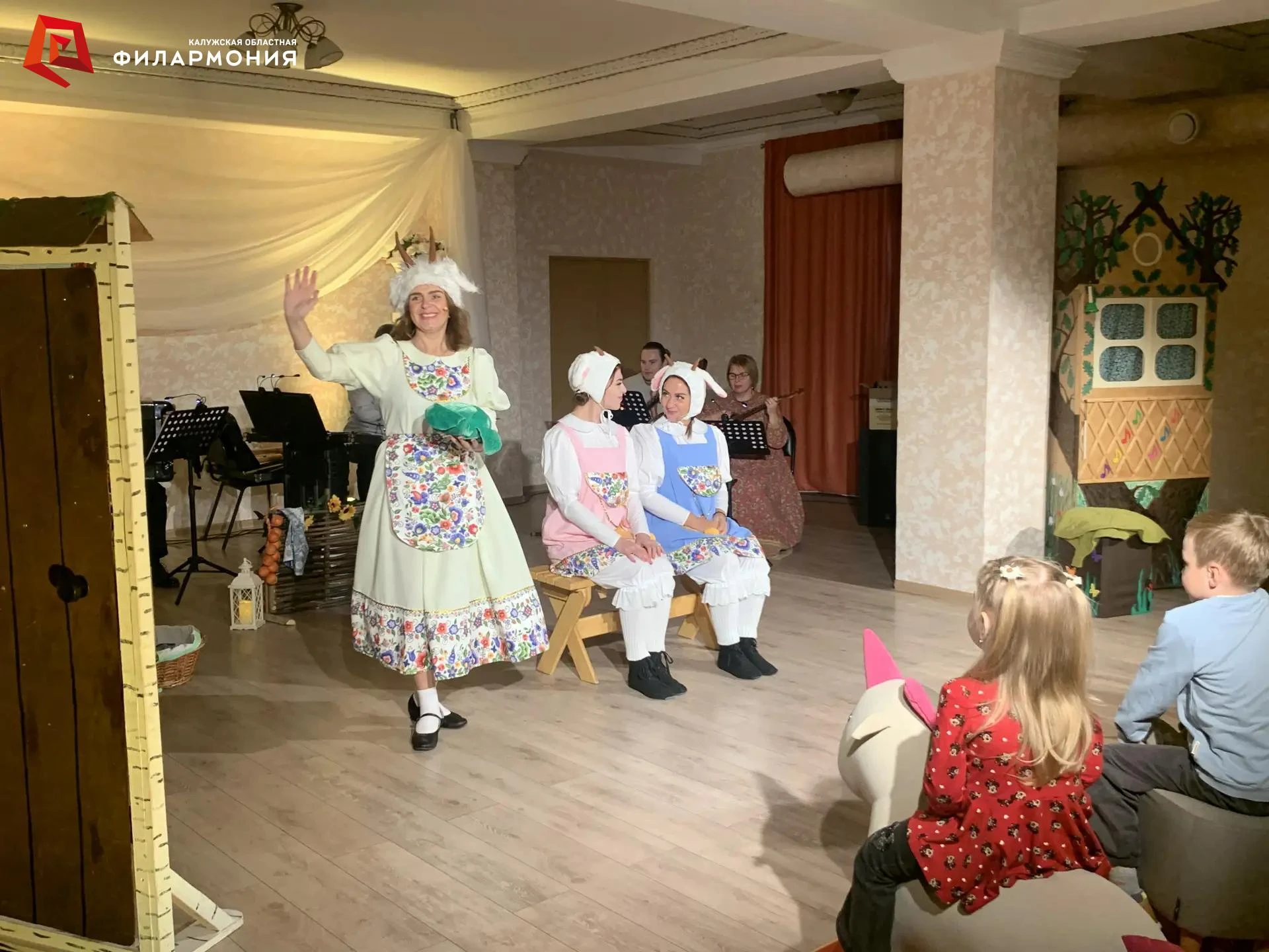 Музыкально-интерактивная сказка «Ай, да Балда!» (цикл «Сказочки для лялечек»)