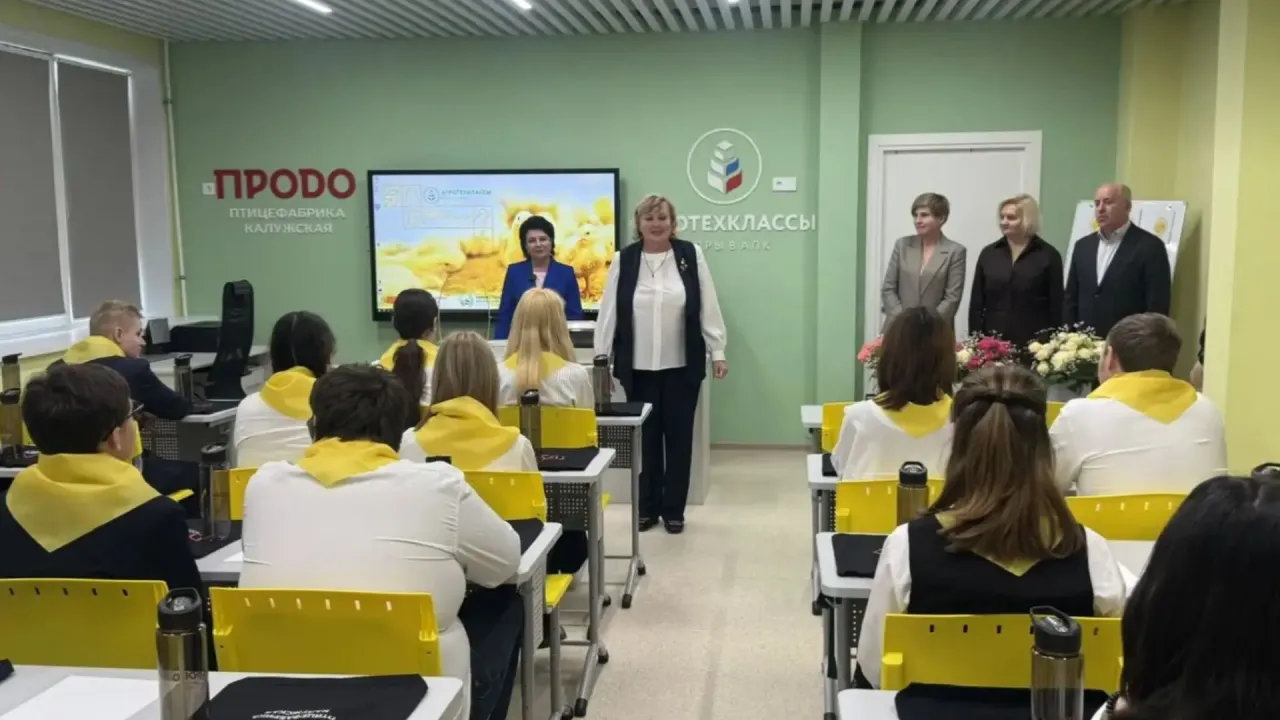 В Лев-Толстовской школе стартовал второй поток агротехнологического класса — Калуга Сейчас