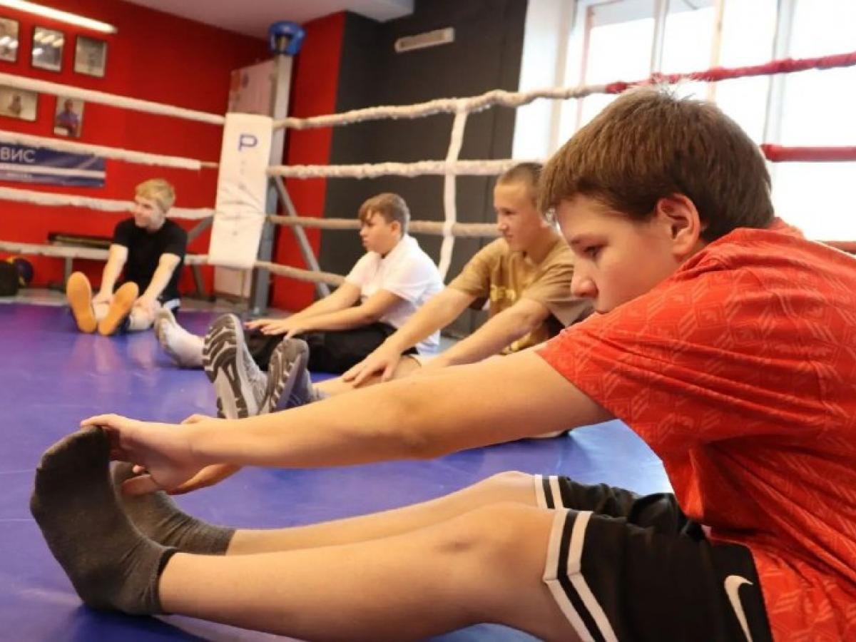 Для участников проекта «СВОи дети» в Кемерове провели спортивный мастер-класс