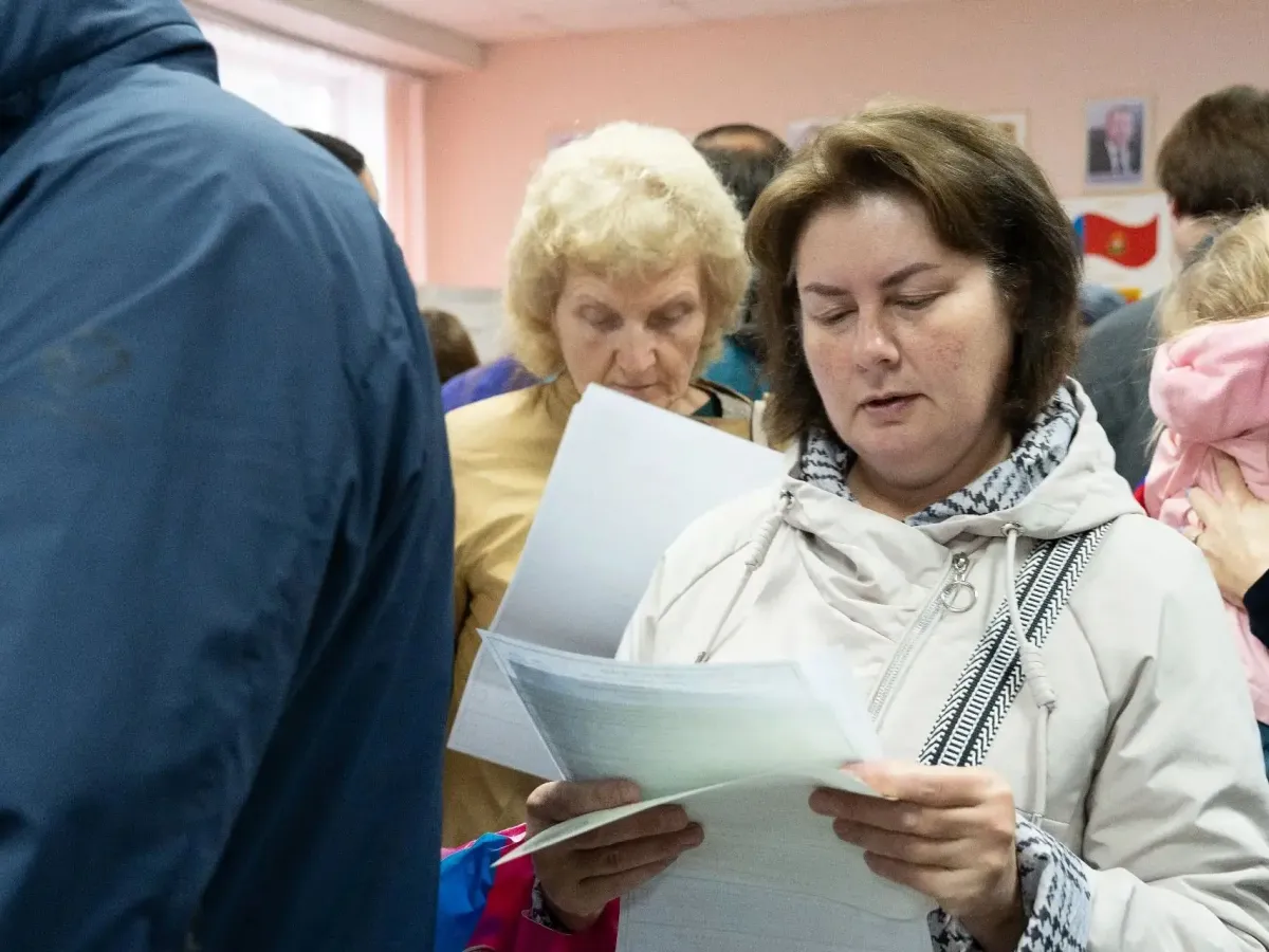 В Ленинском районе Кемерова открылись избирательные участки в школе №28