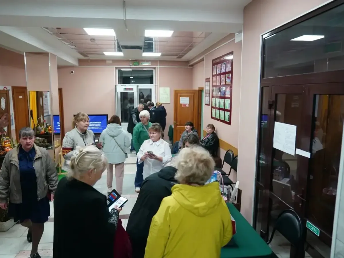 В Кемерове открылись избирательные участки в посёлке Боровой