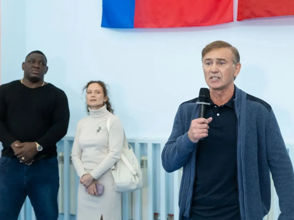 В школе №31 Кемерова открыли зал для занятий вольной борьбой