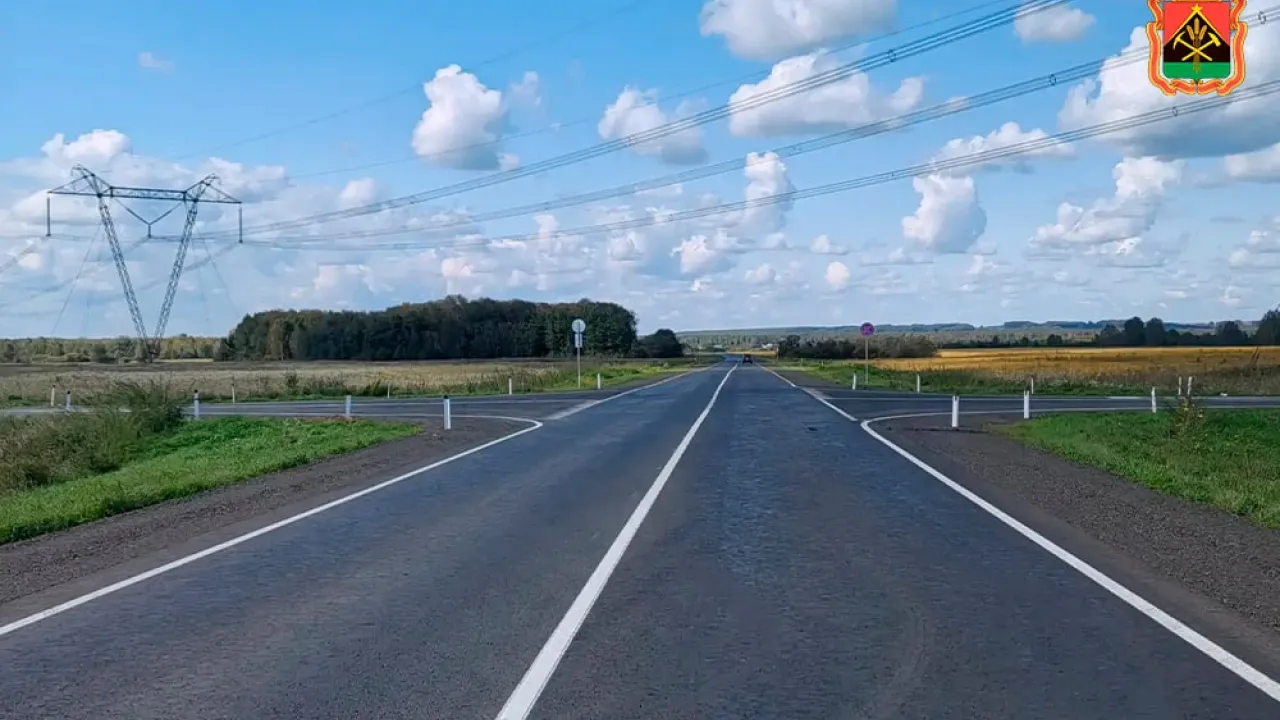 На трассе Ленинск-Кузнецкий — Промышленная — Журавлево завершается ремонт — Кемерово Сейчас