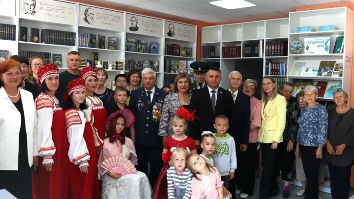В районе имени Лазо открыли модельную библиотеку в селе Бичевая — Хабаровск Сейчас