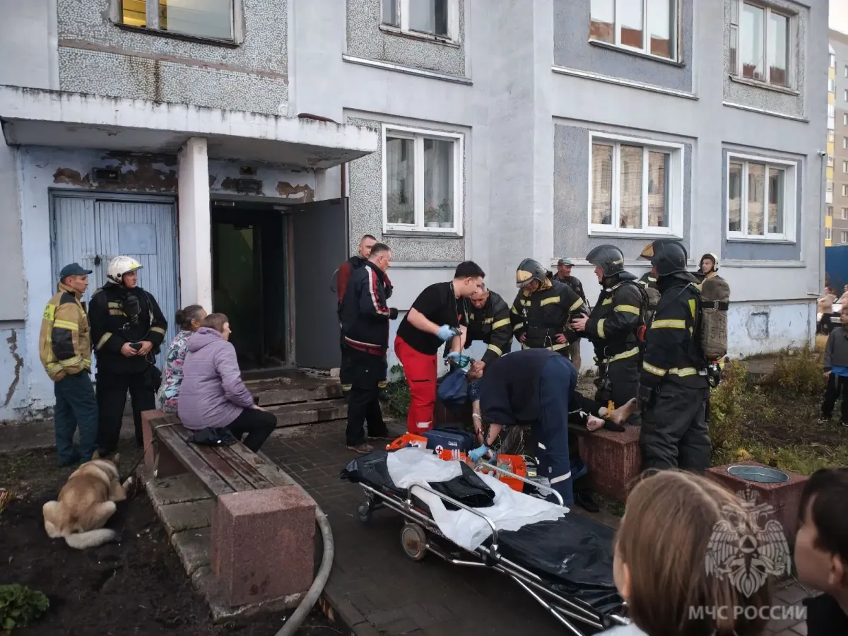 В Коминтерне при пожаре в пятиэтажке эвакуировали 20 жильцов