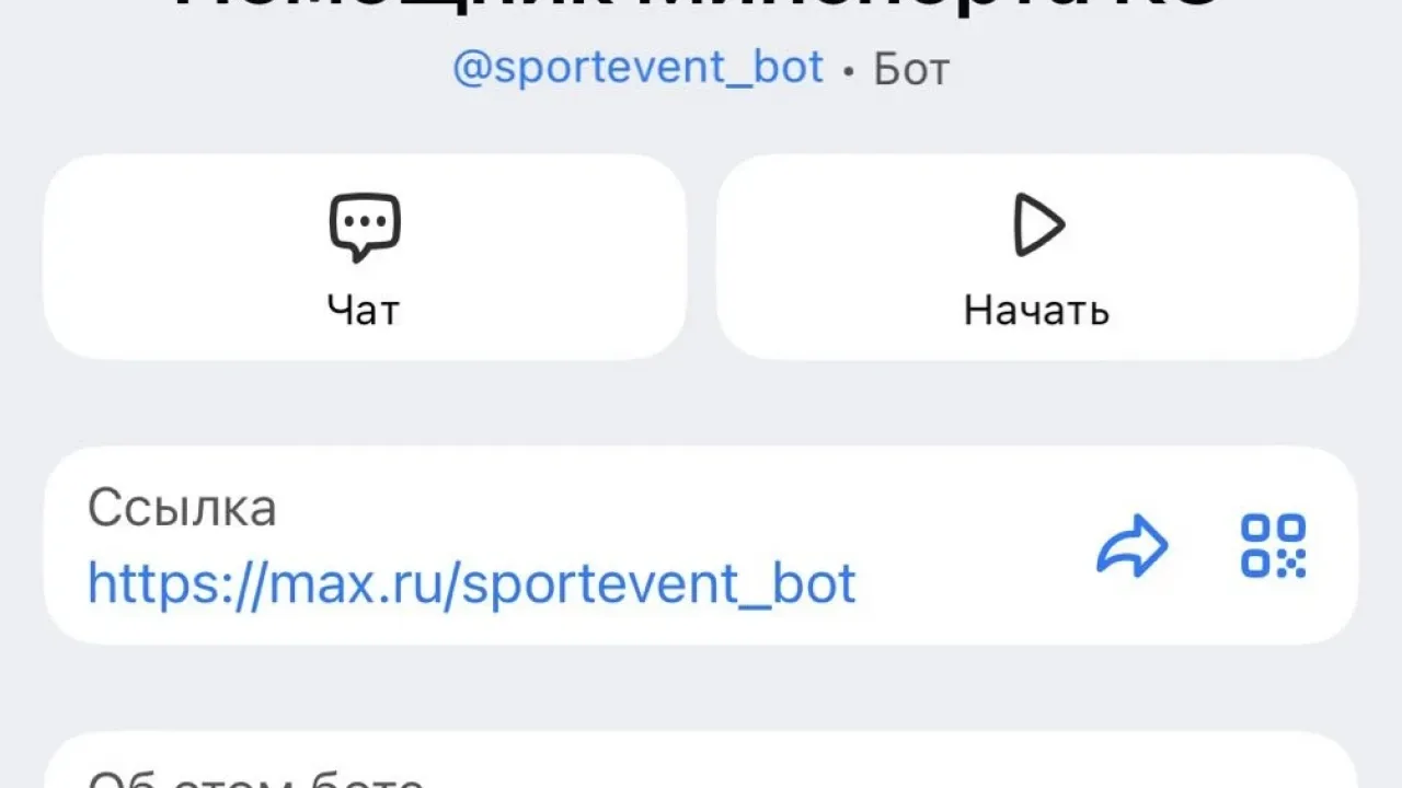Минспорт Кировской области запустил цифрового помощника в мессенджере МАКС — Киров Сейчас