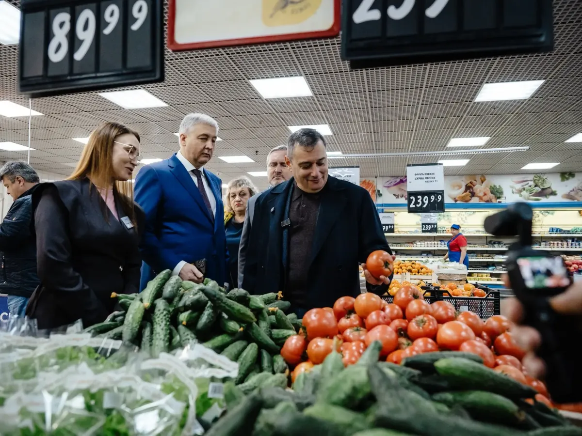 В торговых сетях региона начали размещать товары под брендом «Сделано на Курской земле»