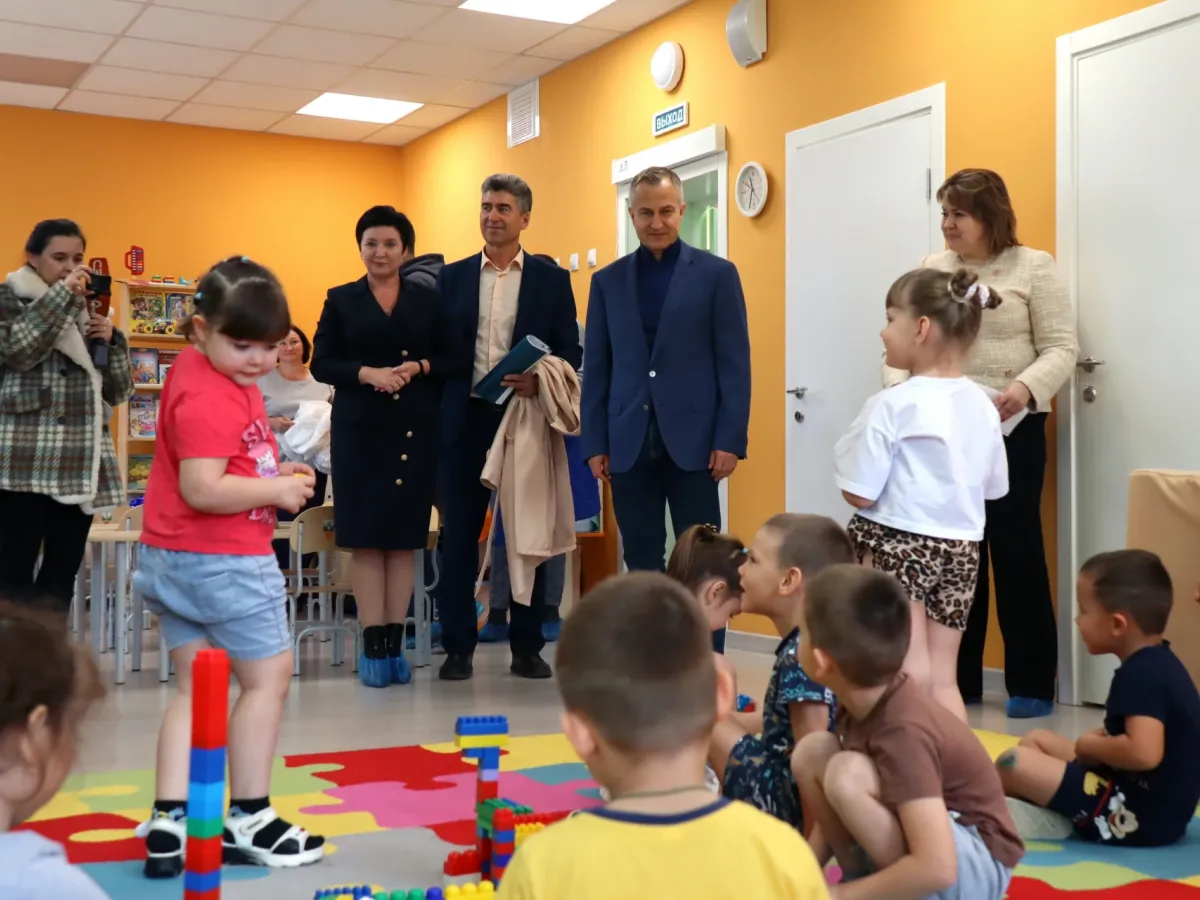 В Советском районе осмотрели сахарный комбинат и отремонтированный детский сад