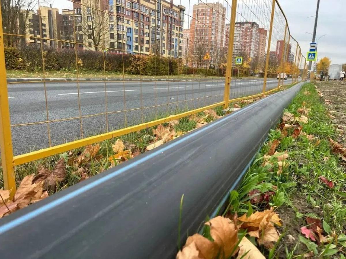 В Обнинске продолжается реконструкция водопровода на участке у проспекта Ленина