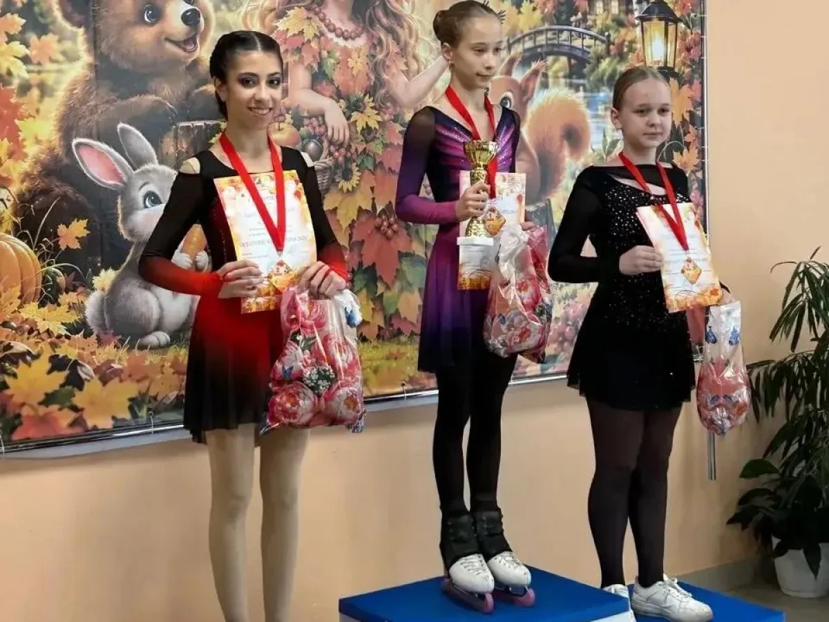 Фигуристы из «Олимпа» завоевали призовые места на соревнованиях в Кондрово