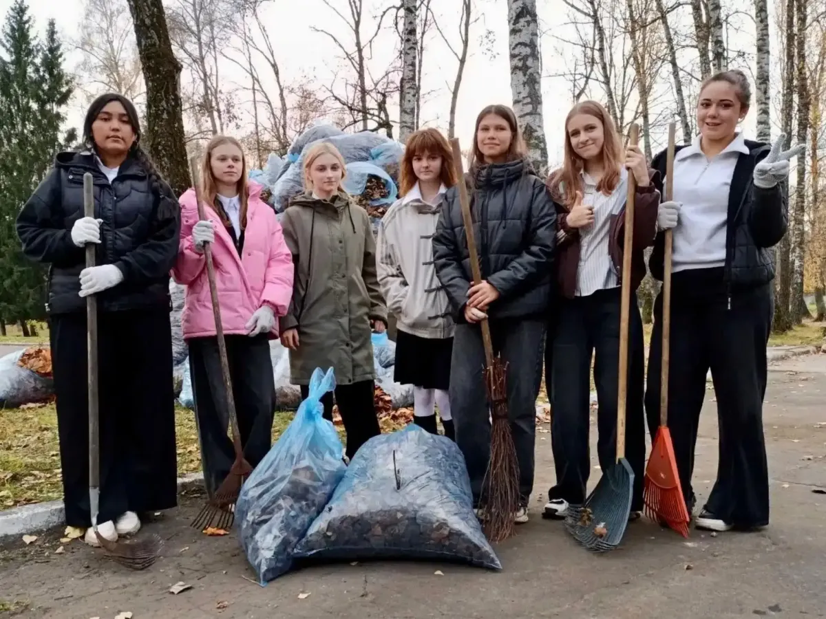 В Обнинске с начала осени провели 207 субботников и вывезли около 2500 кубометров мусора