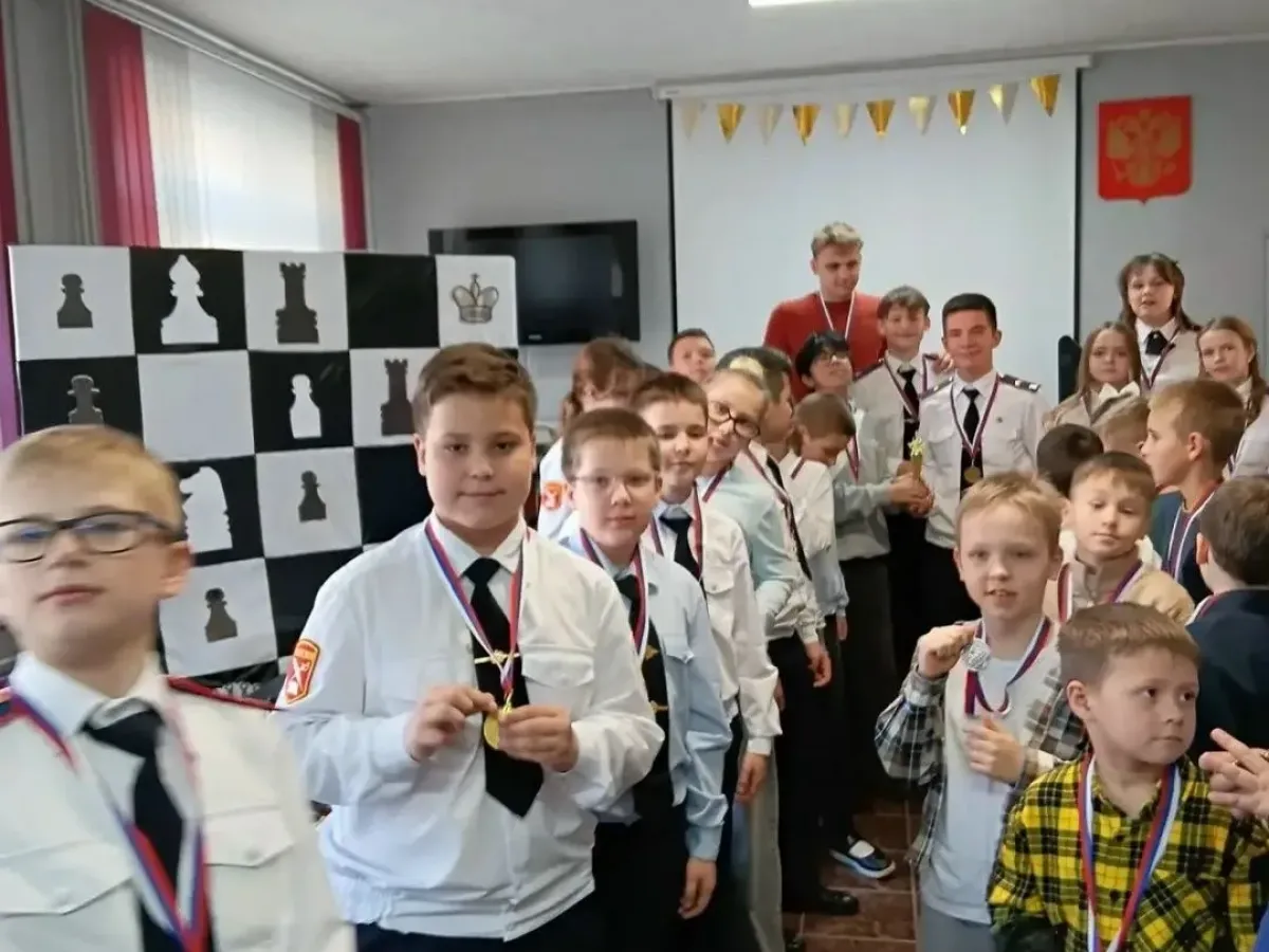 В Техническом лицее прошёл межшкольный шахматный матч с командой школы № 4