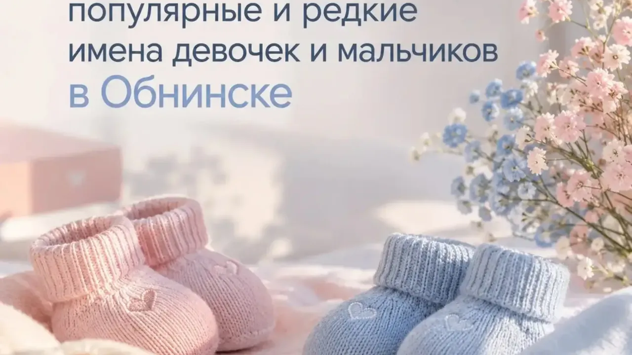 В Обнинске назвали самые популярные имена новорождённых — Настоящий Обнинск