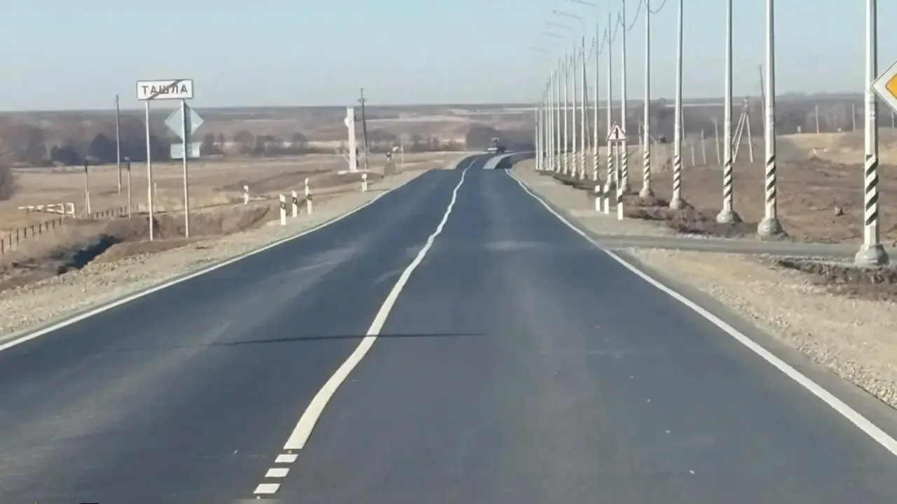 В Ташлинском районе отремонтировали аварийный участок региональной дороги — Оренбург Сейчас
