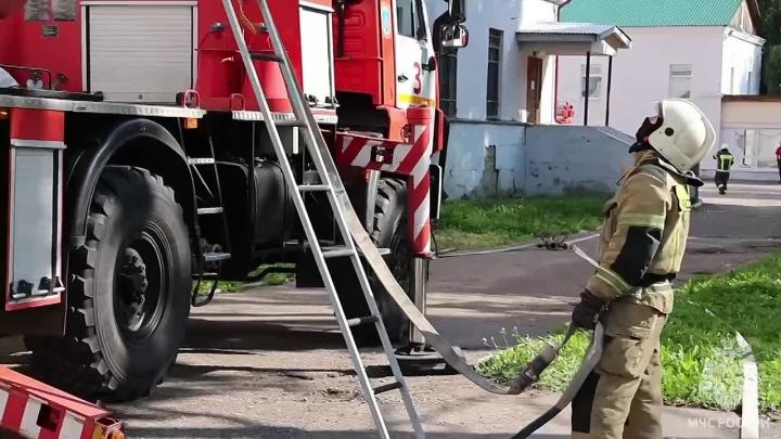 В пензенском лечебном учреждении прошли пожарно-тактические учения — Пенза Сейчас
