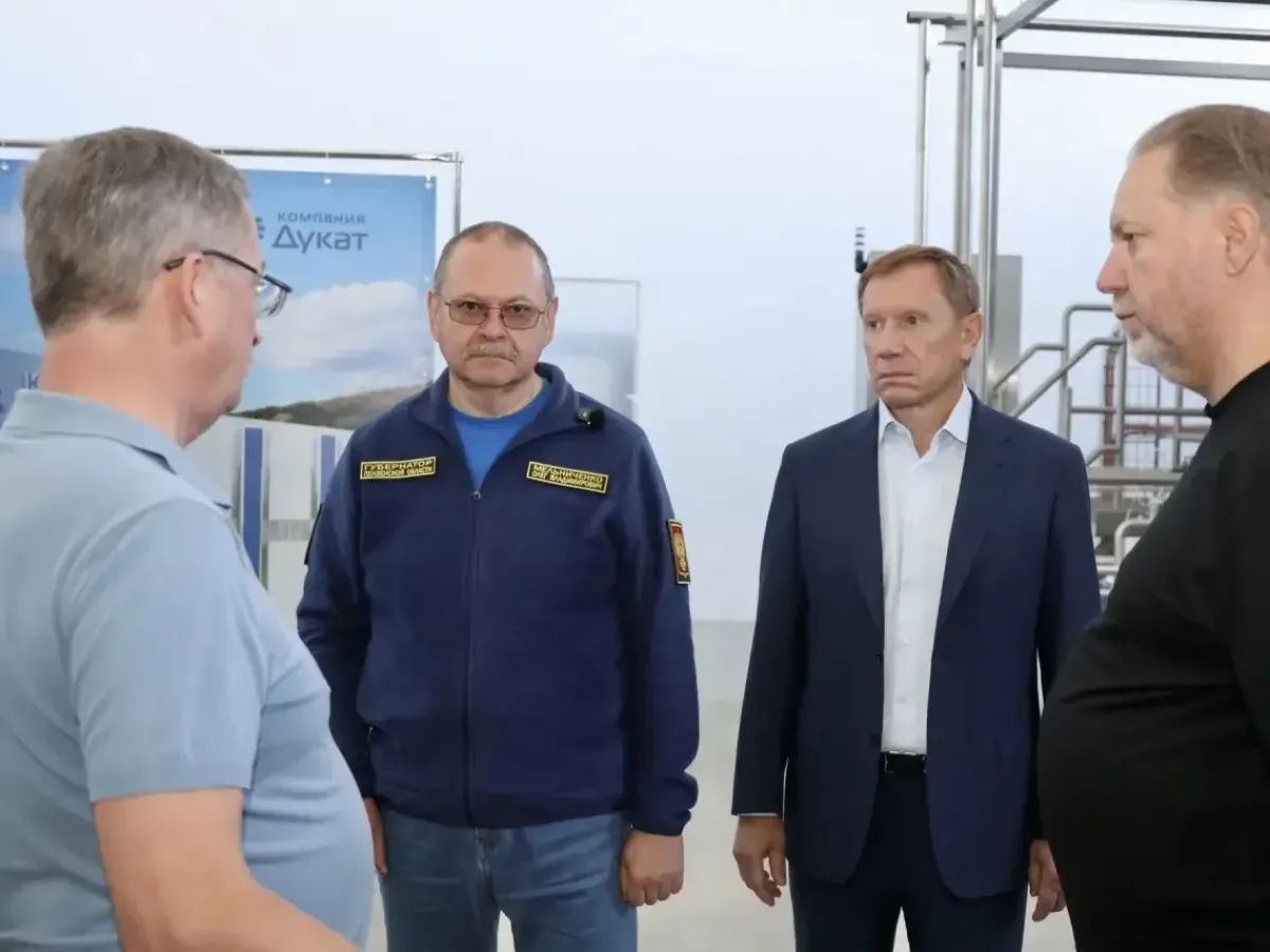 В Бессоновском районе открылись новые мощности компании «Дукат»