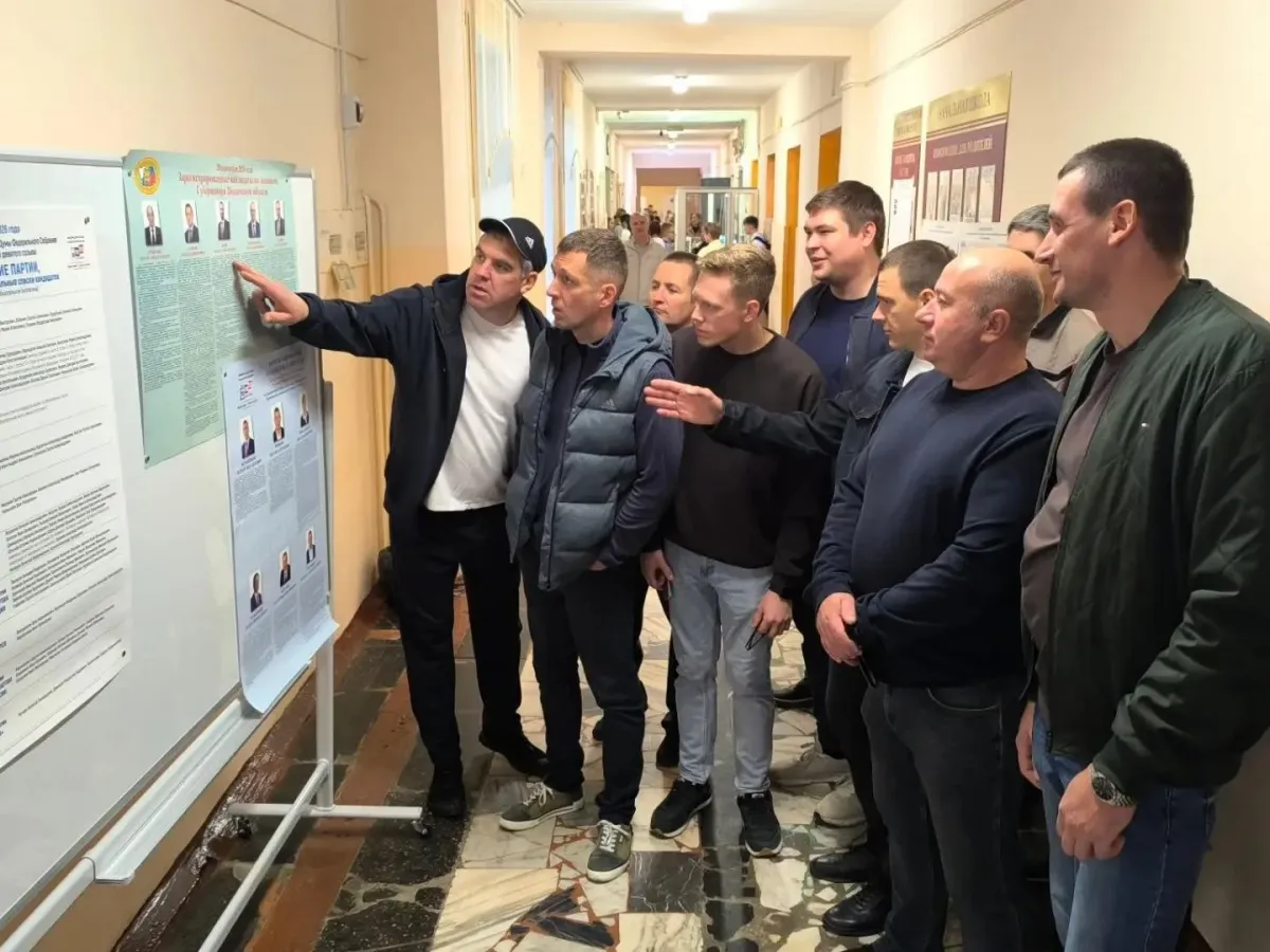В Пензенской области сотрудники промпредприятий голосуют на избирательных участках
