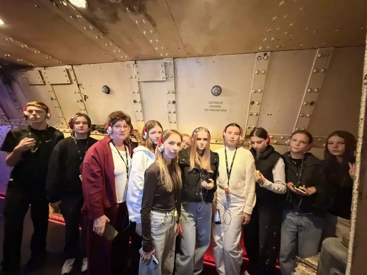 Студенты Пензенского областного медколледжа посетили «Поезд Победы»